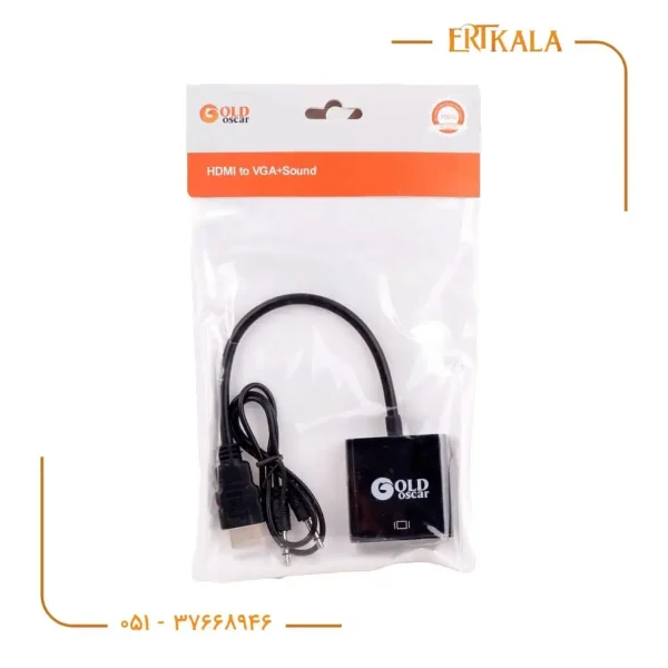 تبدیل Hd To Vga _ Audio برند Oscar