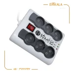 محافظ برق 3 متری 6 خانه استاندارد 6000 برند Omega - Image 2