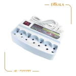 محافظ برق 1.5 متری 7 خانه انالوگ برند Omega - Image 2