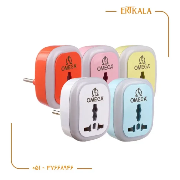 تبدیل 3 به 2 برق M 101 برند Omega (نوار نورانی)