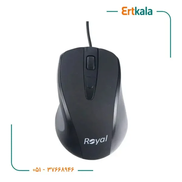 موس سیم دار M_257 برند Royal