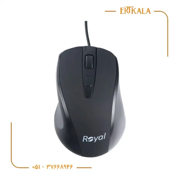 موس سیم دار M_257 برند Royal