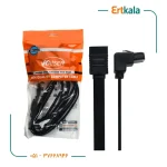 کابل دیتا ساتا قفل دار 6G (مشکی)