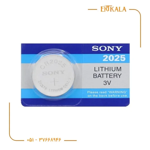 باتری سکه ای 2025 برند Sony