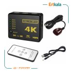 دیتا سویچ 1/5 Hdmi برند D-Net - Image 3