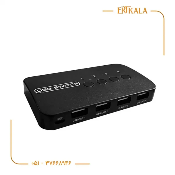 دیتا سویچ Usb2 4/4 برند Royal