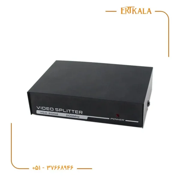 اسپلیتور Vga 1/2 مدل 200MHz برند Royal