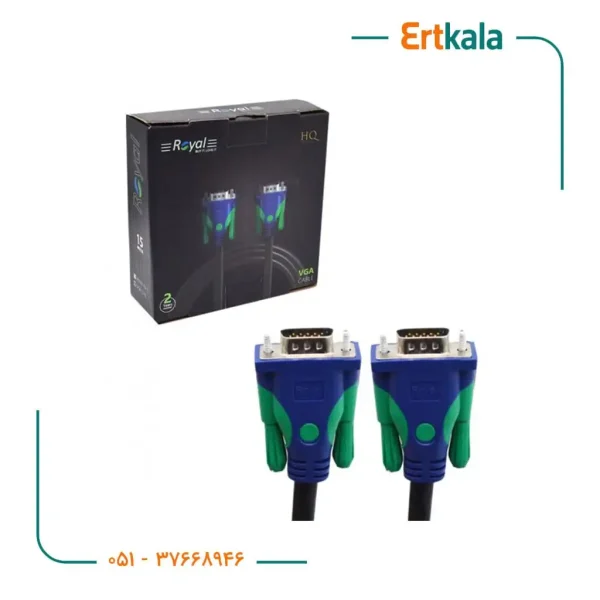 کابل vga 15 متری (Royal 3 6)