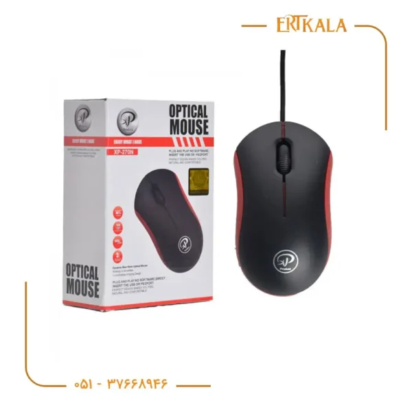 موس سیم دار 270 برند XP