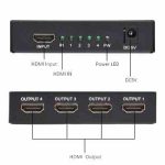 اسپلیتور 1/4 (UHD) HDMI