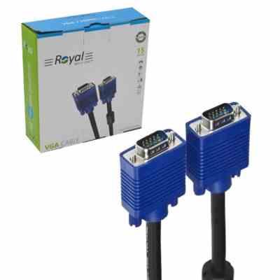 کابل vga 15 متری (رویال 3 6)