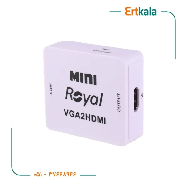 تبدیل (Royal) Vga To Hdmi (Mini) RC-1002