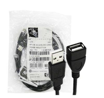 افزایش usb 1.5 متری اچ پی دفترچه دار (اسکار)