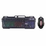 کیبورد و موس سیم دار (Game) Gold Oscar K 19