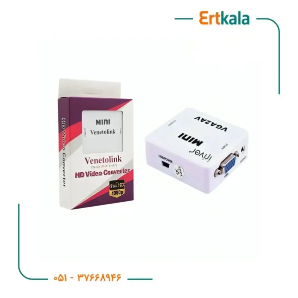 تبدیل Mini Vga To Hd برند Venetolink