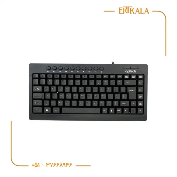مینی کیبورد سیم دار مدل k260 برند Logitech