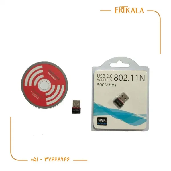 کارت شبکه Usb بدون انتن مدل 802