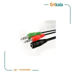 تبدیل 1/2 هدفون یک سر ماده دو سر نر - Image 2